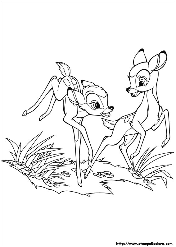 Disegni Bambi 2